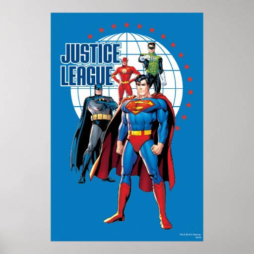 Justice League Global Heroes Poster