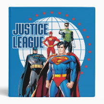 Justice League Global Heroes Vinyl Binders