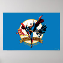 Justice League Heroes United Print