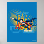 Justice League Heroes United Print