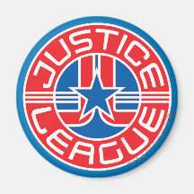Justice League Logo Magnets
