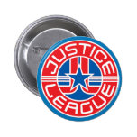 Justice League Logo Pinback Button
