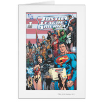 Justice League of America First Issue Greeting Cards