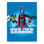Justice League Power Trio Postcards