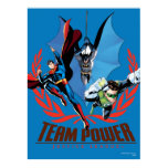 Justice League Team Power posters