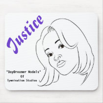 Justice of DayDreamer Models Mouse Pads