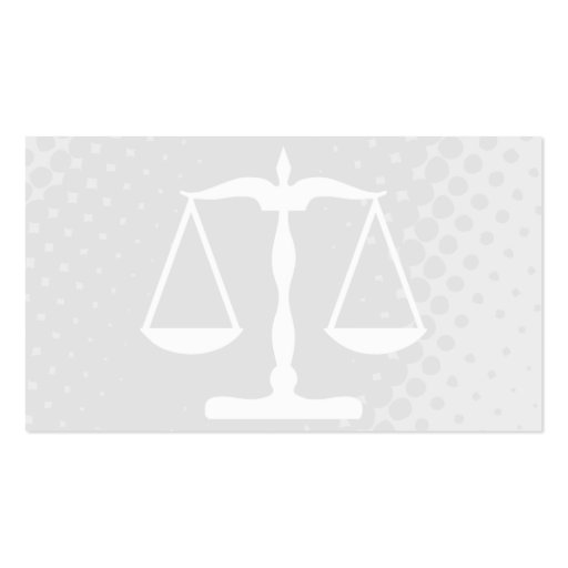 justice scale business card (back side)