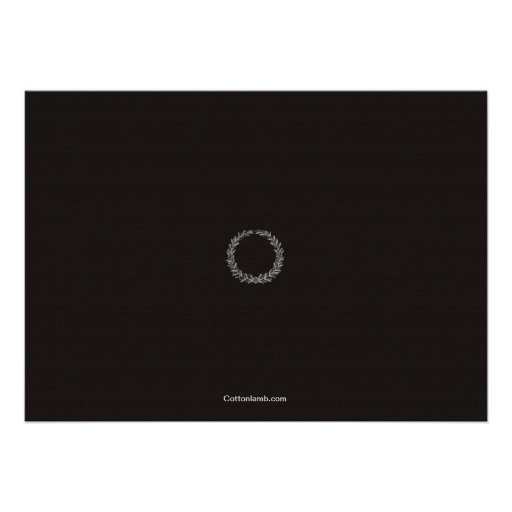 Justice Scale & Wreath Law School Graduation Inv Invitations
