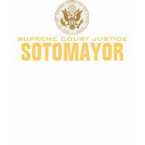 Justice Sotomayor t-shirts by PraiseProducts Justice Sotomayor t-shirts