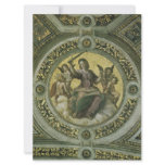 Justice (Vatican Fresco) by Raphael Graduation Invite