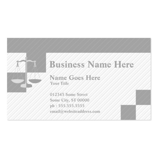 justice vertices business cards