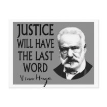 Justice will have the last word postcards by annabells Justice will have the last word postcards
