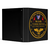 Justice Will Prevail Vinyl Binder