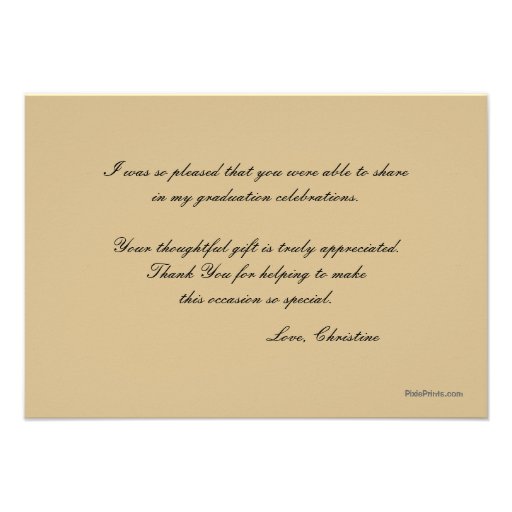 Justice Wreath Personalized Notecard/Thank You