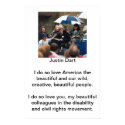Justin Dart Quote 1 posters