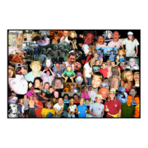 Justin Family Collage posters by jj_nelson Justin Family Collage posters