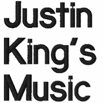 Justin King's Music embroidered shirts