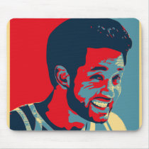 Justin Obama-Style Poster Mousepad