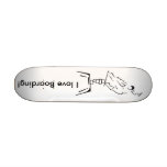 Justino Balance Board, I love Boarding! Custom Skateboard