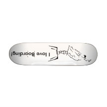 Justino Balance Board, I love Boarding! Custom Skateboard