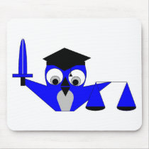 Justus the Owl mousepads by lonvig Justus the Owl mousepads
