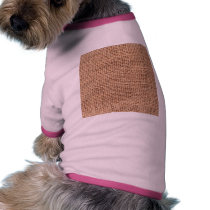 Jute Pattern Background pet clothing by lifesphere Jute Pattern Background pet clothing