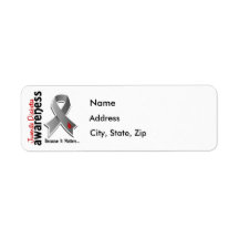 Juvenile Diabetes Awareness 5 Custom Return Address Labels