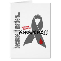 Juvenile Diabetes Awareness Card