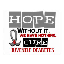 Juvenile Diabetes HOPE 2 Post Cards