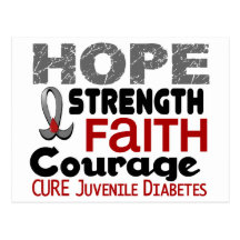 Juvenile Diabetes HOPE 3 Postcards