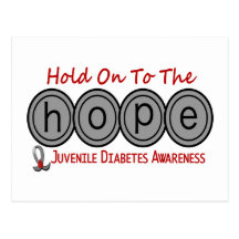 Juvenile Diabetes HOPE 6 Post Cards