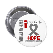 Juvenile Diabetes I Hold On To Hope Pinback Button
