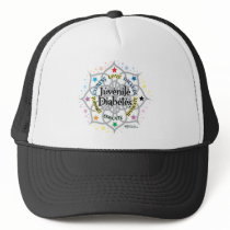Juvenile Diabetes Lotus Mesh Hat