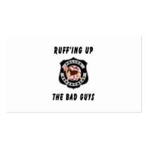 K9 Police Dog Business Card