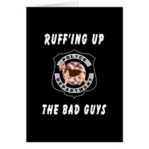 K9 Police Dog Card