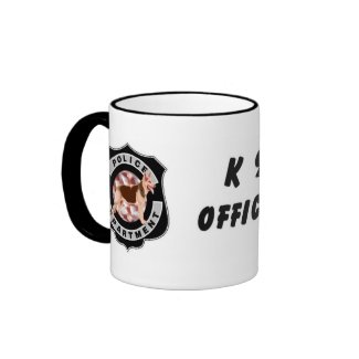 K9 Police mug