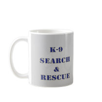K9 Search and Rescue mugs