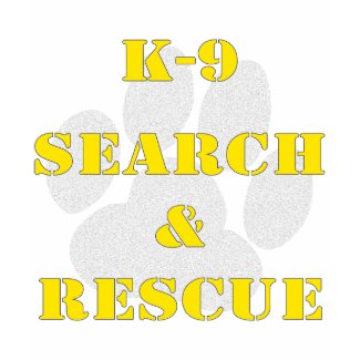 K9 Search and Rescue shirt