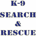 K9 Search and Rescue v2 t-shirts
