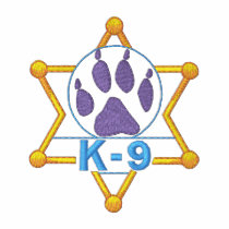 K-9 Police embroidered shirts