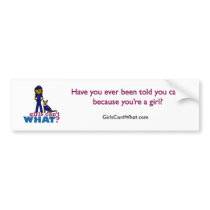K-9 Police Woman Bumper Sticker