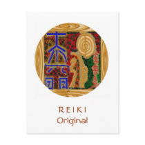 K A R U N A    Reiki  Emblem Post Cards
