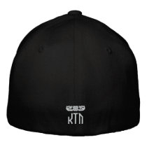 K.I.D. Fitted Hat/ Logo on Back embroidered hats