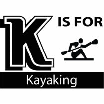 K Is For Kayaking photo sculptures by busybees K Is For Kayaking photo sculptures