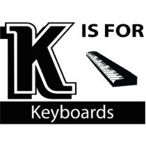K Is For Keyboards photo sculptures