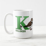 K is for Killdeer Coffee Mug