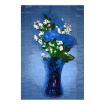K&K - Blue Vase posters by ervkosch K&K - Blue Vase posters