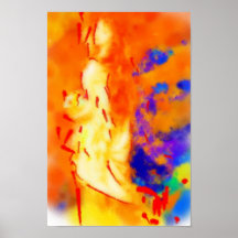 K&K - Fire Woman Posters