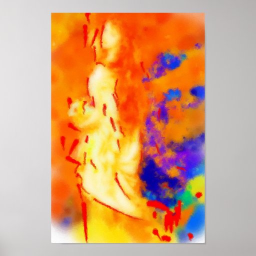 K&K - Fire Woman Posters