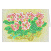 K&K - Pointism Flowers cards by ervkosch K&K - Pointism Flowers cards